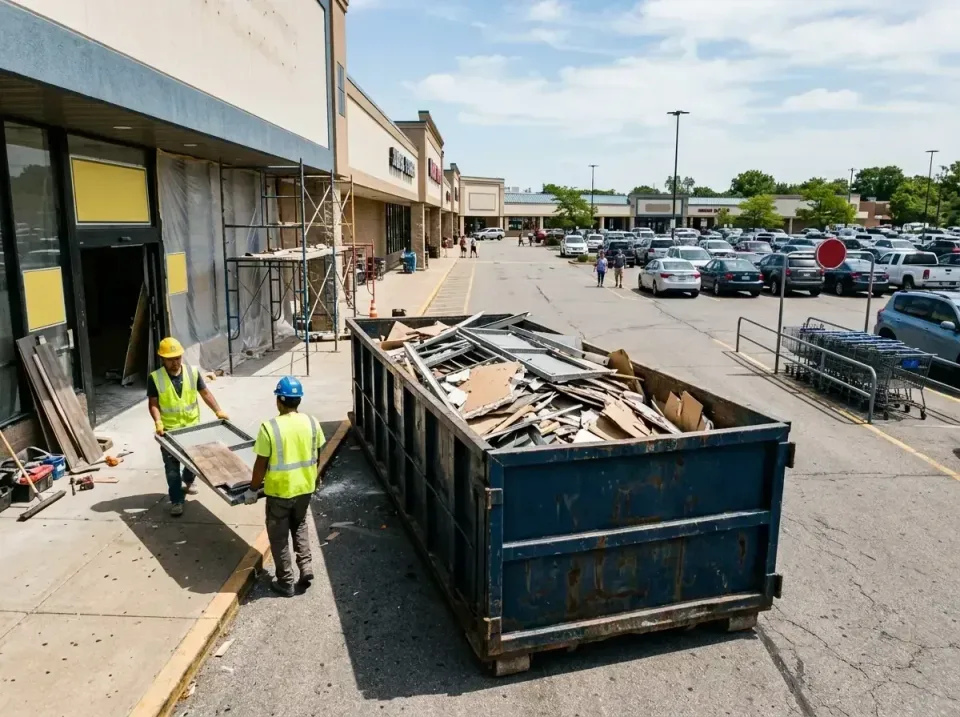 retail-store-renovation-debris-003 — frequently asked questions, Roll-off Dumpster Rentals in Honea Path, SC